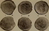 An illustration from Catalogue of the coins of the Vandals, Ostrogoths and Lombards, and of the empires of Thessalonica, Nicaea and Trebizond in the British museum (1911)