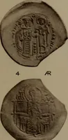 An illustration from Catalogue of the coins of the Vandals, Ostrogoths and Lombards, and of the empires of Thessalonica, Nicaea and Trebizond in the British museum (1911)
