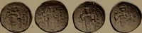 An illustration from Catalogue of the coins of the Vandals, Ostrogoths and Lombards, and of the empires of Thessalonica, Nicaea and Trebizond in the British museum (1911)