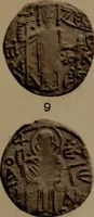 An illustration from Catalogue of the coins of the Vandals, Ostrogoths and Lombards, and of the empires of Thessalonica, Nicaea and Trebizond in the British museum (1911)