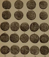 An illustration from Catalogue of the coins of the Vandals, Ostrogoths and Lombards, and of the empires of Thessalonica, Nicaea and Trebizond in the British museum (1911)