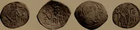 An illustration from Catalogue of the coins of the Vandals, Ostrogoths and Lombards, and of the empires of Thessalonica, Nicaea and Trebizond in the British museum (1911)