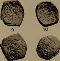 An illustration from Catalogue of the coins of the Vandals, Ostrogoths and Lombards, and of the empires of Thessalonica, Nicaea and Trebizond in the British museum (1911)