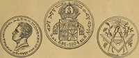 An illustration from Catalogue of coins, medals and tokens, fractional currency, books, coin sale catalogues, etc. Being the entire American collection of Wm. J. Jenks ... To be sold by auction, by Messrs. Bangs & co. ... September 1, 2, 3, 1880 ... (1880)