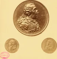 An illustration from Catalogue of coins and medals, : the property of Mortimer Livingston Mackenzie, Esq. to be sold at auction by Leavitt, Strebeigh & Co. ... June 23 and 24, 1869. (1869)
