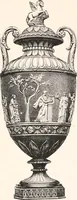 An illustration from A catalogue of a collection of plaques, medallions, vases, figures, &c., in coloured jasper and basalte : (1901)
