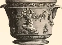 An illustration from A catalogue of a collection of plaques, medallions, vases, figures, &c., in coloured jasper and basalte : (1901)