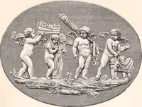 An illustration from A catalogue of a collection of plaques, medallions, vases, figures, &c., in coloured jasper and basalte : (1901)