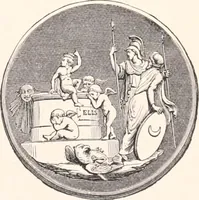 An illustration from A catalogue of a collection of plaques, medallions, vases, figures, &c., in coloured jasper and basalte : (1901)