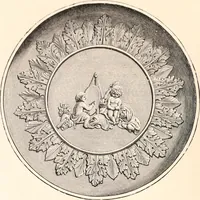 An illustration from A catalogue of a collection of plaques, medallions, vases, figures, &c., in coloured jasper and basalte : (1901)