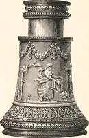 An illustration from A catalogue of a collection of plaques, medallions, vases, figures, &c., in coloured jasper and basalte : (1901)