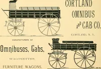 An illustration from Catalogue of the Cortland Desk Co., Lim. : manufacturers of the celebrated "economy" wall desk and the "favorite" combination desk. (1890)