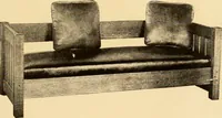 An illustration from Catalogue of Craftsman furniture made by Gustav Stickley at the Craftsman Workshops, Eastwood, N.Y. (1910)