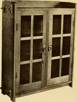 An illustration from Catalogue of Craftsman furniture made by Gustav Stickley at the Craftsman Workshops, Eastwood, N.Y. (1910)