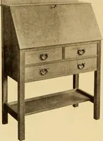 An illustration from Catalogue of Craftsman furniture made by Gustav Stickley at the Craftsman Workshops, Eastwood, N.Y. (1910)