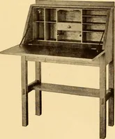An illustration from Catalogue of Craftsman furniture made by Gustav Stickley at the Craftsman Workshops, Eastwood, N.Y. (1910)