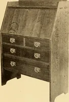 An illustration from Catalogue of Craftsman furniture made by Gustav Stickley at the Craftsman Workshops, Eastwood, N.Y. (1910)
