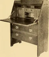 An illustration from Catalogue of Craftsman furniture made by Gustav Stickley at the Craftsman Workshops, Eastwood, N.Y. (1910)