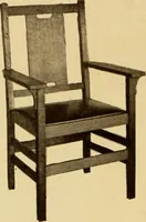 An illustration from Catalogue of Craftsman furniture made by Gustav Stickley at the Craftsman Workshops, Eastwood, N.Y. (1910)