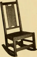An illustration from Catalogue of Craftsman furniture made by Gustav Stickley at the Craftsman Workshops, Eastwood, N.Y. (1910)