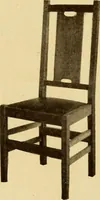 An illustration from Catalogue of Craftsman furniture made by Gustav Stickley at the Craftsman Workshops, Eastwood, N.Y. (1910)