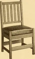 An illustration from Catalogue of Craftsman furniture made by Gustav Stickley at the Craftsman Workshops, Eastwood, N.Y. (1910)