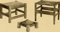 An illustration from Catalogue of Craftsman furniture made by Gustav Stickley at the Craftsman Workshops, Eastwood, N.Y. (1910)