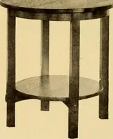 An illustration from Catalogue of Craftsman furniture made by Gustav Stickley at the Craftsman Workshops, Eastwood, N.Y. (1910)