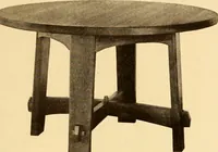 An illustration from Catalogue of Craftsman furniture made by Gustav Stickley at the Craftsman Workshops, Eastwood, N.Y. (1910)