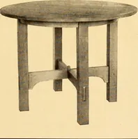 An illustration from Catalogue of Craftsman furniture made by Gustav Stickley at the Craftsman Workshops, Eastwood, N.Y. (1910)
