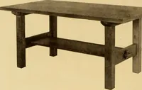 An illustration from Catalogue of Craftsman furniture made by Gustav Stickley at the Craftsman Workshops, Eastwood, N.Y. (1910)