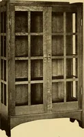 An illustration from Catalogue of Craftsman furniture made by Gustav Stickley at the Craftsman Workshops, Eastwood, N.Y. (1910)