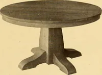 An illustration from Catalogue of Craftsman furniture made by Gustav Stickley at the Craftsman Workshops, Eastwood, N.Y. (1910)