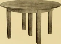 An illustration from Catalogue of Craftsman furniture made by Gustav Stickley at the Craftsman Workshops, Eastwood, N.Y. (1910)