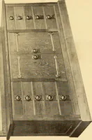 An illustration from Catalogue of Craftsman furniture made by Gustav Stickley at the Craftsman Workshops, Eastwood, N.Y. (1910)