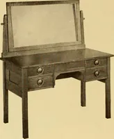 An illustration from Catalogue of Craftsman furniture made by Gustav Stickley at the Craftsman Workshops, Eastwood, N.Y. (1910)