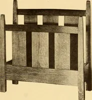 An illustration from Catalogue of Craftsman furniture made by Gustav Stickley at the Craftsman Workshops, Eastwood, N.Y. (1910)