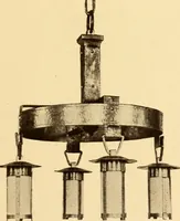 An illustration from Catalogue of Craftsman furniture made by Gustav Stickley at the Craftsman Workshops, Eastwood, N.Y. (1910)