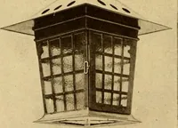 An illustration from Catalogue of Craftsman furniture made by Gustav Stickley at the Craftsman Workshops, Eastwood, N.Y. (1910)