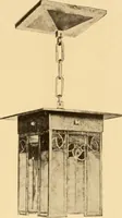 An illustration from Catalogue of Craftsman furniture made by Gustav Stickley at the Craftsman Workshops, Eastwood, N.Y. (1910)
