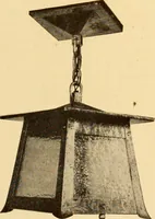An illustration from Catalogue of Craftsman furniture made by Gustav Stickley at the Craftsman Workshops, Eastwood, N.Y. (1910)