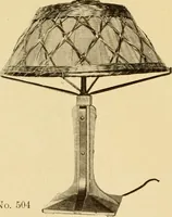 An illustration from Catalogue of Craftsman furniture made by Gustav Stickley at the Craftsman Workshops, Eastwood, N.Y. (1910)