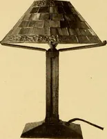 An illustration from Catalogue of Craftsman furniture made by Gustav Stickley at the Craftsman Workshops, Eastwood, N.Y. (1910)