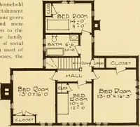 An illustration from Catalogue of craftsman furniture made by Gustav Stickley at The Craftsman Workshops, Eastwood, N.Y. (1909)