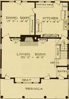 An illustration from Catalogue of craftsman furniture made by Gustav Stickley at The Craftsman Workshops, Eastwood, N.Y. (1909)