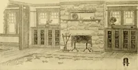 An illustration from Catalogue of craftsman furniture made by Gustav Stickley at The Craftsman Workshops, Eastwood, N.Y. (1909)