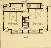 An illustration from Catalogue of craftsman furniture made by Gustav Stickley at The Craftsman Workshops, Eastwood, N.Y. (1909)