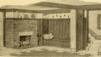 An illustration from Catalogue of craftsman furniture made by Gustav Stickley at The Craftsman Workshops, Eastwood, N.Y. (1909)