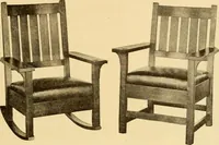 An illustration from Catalogue of craftsman furniture made by Gustav Stickley at The Craftsman Workshops, Eastwood, N.Y. (1909)