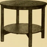 An illustration from Catalogue of craftsman furniture made by Gustav Stickley at The Craftsman Workshops, Eastwood, N.Y. (1909)